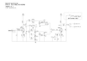 Boogie Rectoverb schematic circuit diagram